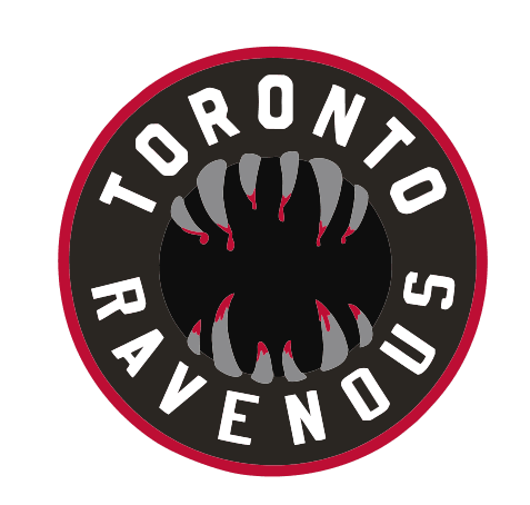 Toronto Raptors Halloween 2016-Pres Primary Logo fabric transfer